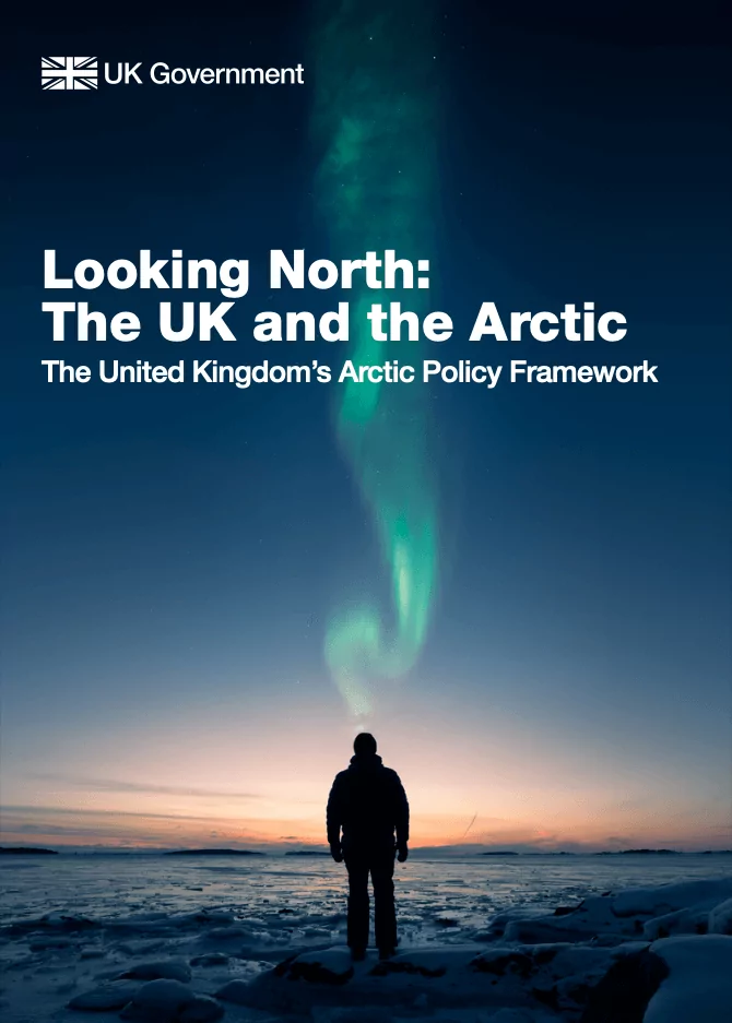 UK Government Arctic Policy Framework document cover