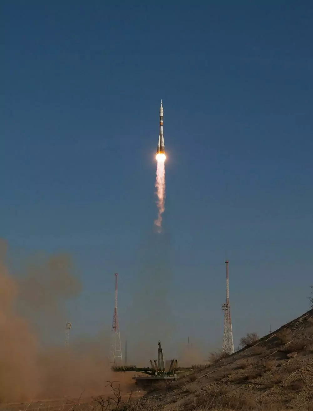 Launch of a Soyuz rocket
